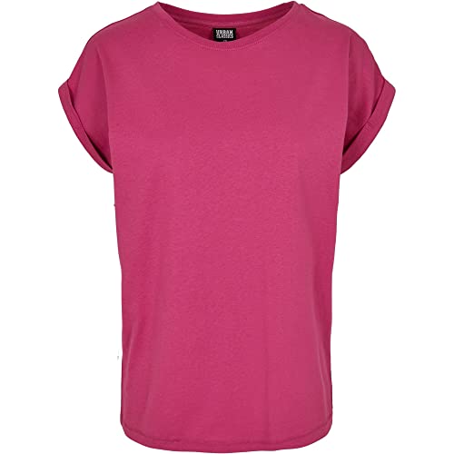 Urban Classics Damska koszulka z przedłużonymi ramionami, Jasny fiolet, M