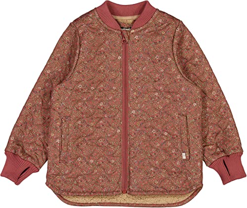 Wheat Ciepła kurtka dziecięca Benni Thermo Jacket, splątane kwiaty, 10 lat