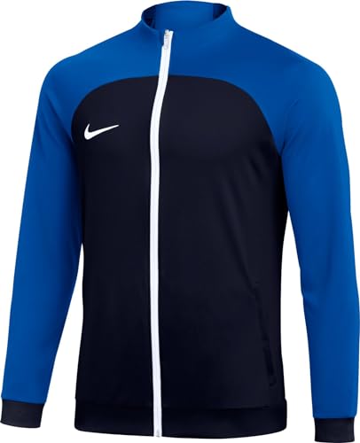 Nike Męska kurtka M Nk Df Acdpr Trk Jkt K, obsydian/królewski niebieski/biały, DH9234-451, L