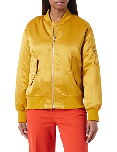 Sisley Kurtka damska 2TOKLN01Q, mustard 3P8, 44