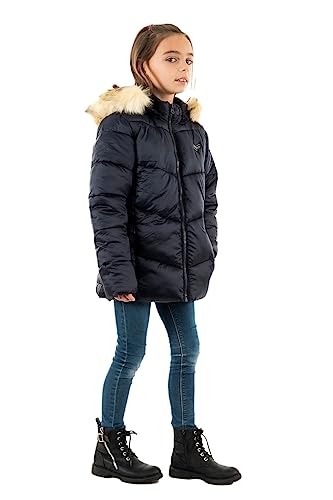 Kaporal Kurtka dla dziewczyny-model Erika-kolor granatowy-rozmiar 8 lat, Granatowy, 16 lat