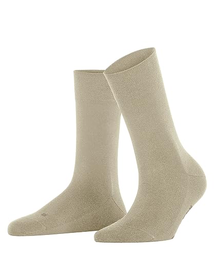 FALKE Kobiety Skarpety Sensitive New York W SO Lyocell bezuciskowe 1 Para, Beżowy (Cream 4011), 35-38
