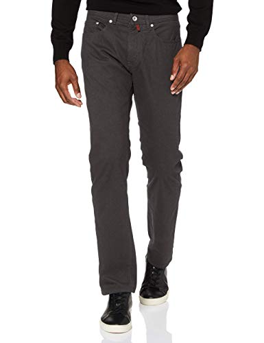 Pierre Cardin Lyon Chino Podróże Spodnie męskie, szary (Grau 81), 32W / 34L