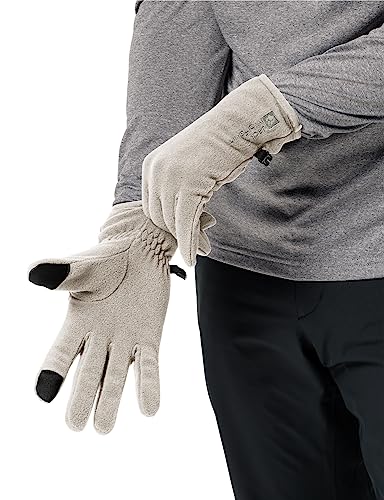 Jack Wolfskin Unisex Real Stuff Glove rękawiczki, Dove, XL, Dove, XL
