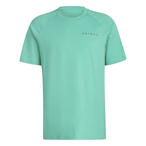 adidas Męski T-shirt Sportclub Tee, wielokolorowy (VEALRE), M