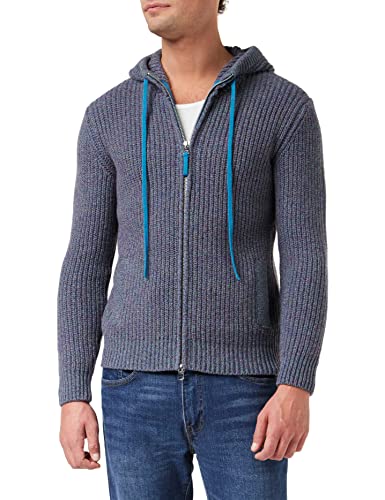 United Colors of Benetton sweter męski, Niebieski 7H8, XS