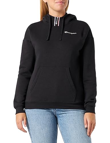 Champion Damska bluza z kapturem, Czarny, L