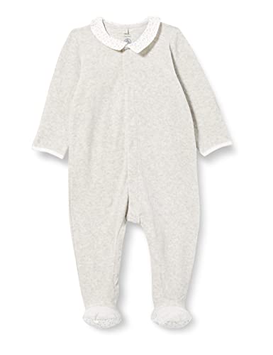 Petit Bateau Zestaw piżamy Unisex-Bimbi, Beluga Chine, 0 miesięcy