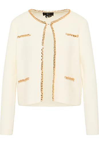 faina Kardigan damski 11025376, biały, M-L