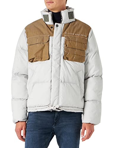 G-STAR RAW Attac Utility męska kurtka pikowana uniseks, Szary (cool grey D21937-D199-1295), L