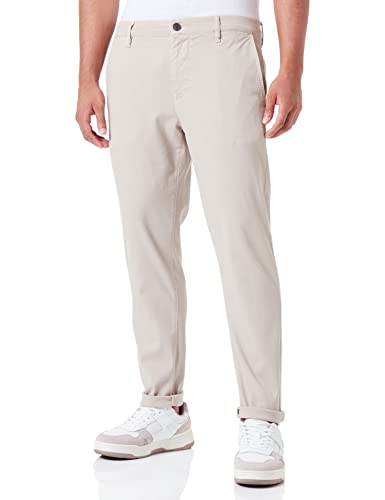 BOSS Spodnie męskie, płaskie, szary (Open Grey), 3234