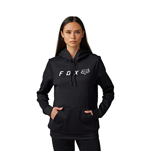 Fox Racing Damska bluza polarowa z kapturem, czarna, S, Czarny, S