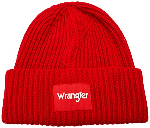 ALL TERRAIN GEAR X Wrangler Damska czapka beanie żeberka, Formula Red, jeden rozmiar