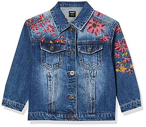 Desigual Chaq_Amazonas kurtka dżinsowa dla dzieci i dziewcząt, niebieski, 2021-03-04T00:00:00.000Z