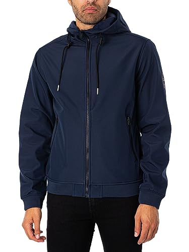 Bestseller A/S Męska kurtka JJEBASIC Softshell Hood NOOS, Navy Blazer, XL, granatowy blezer