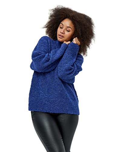 Peppercorn Damski sweter Heather 1 Curve UK | Jesienne swetry damskie, rozmiar, 8557m kobaltowy niebieski melanż, 46