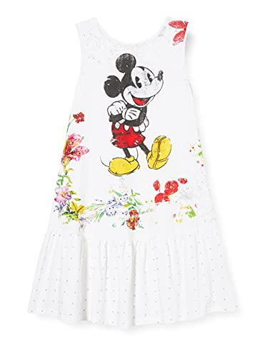 Desigual Vest_analía Sukienka Casual Dziewczyny i Dziewczyny, biały, 5/6/2020