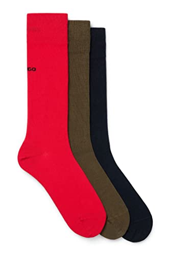 HUGO Męskie skarpety 3P RS Uni CC Regular_Socks, Open Miscellaneous960, 43-46, Open Miscellaneous960, 43-46
