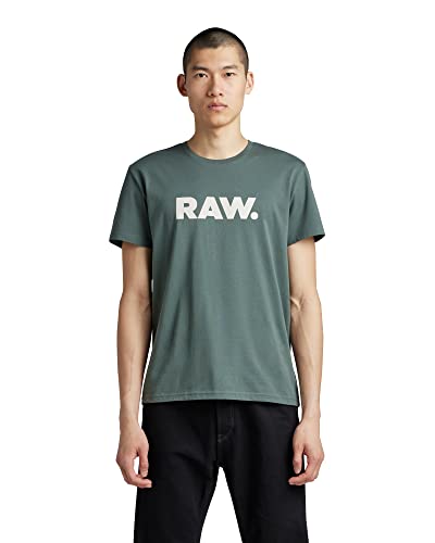 G-STAR RAW t-shirt męski, Zielony (Grey Moss 336-4752), XL