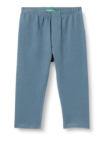 United Colors of Benetton Legginsy dla dziewczynek i dziewczynek, Ciemnoszary 7e4, 5 anni