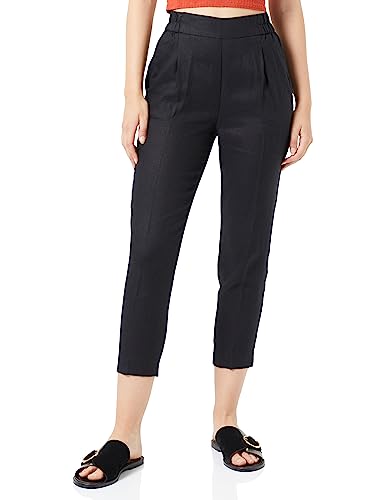 Sisley Spodnie damskie 4aghlf00s, czarne 100, 12, Czarny 100, 64