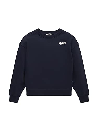 TOM TAILOR Dziewczęta Bluza dziecięca 1033144, 10668 - Sky Captain Blue, 164