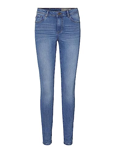 VERO MODA CURVE Dżinsy damskie, niebieski (medium blue denim), 48W / 32L
