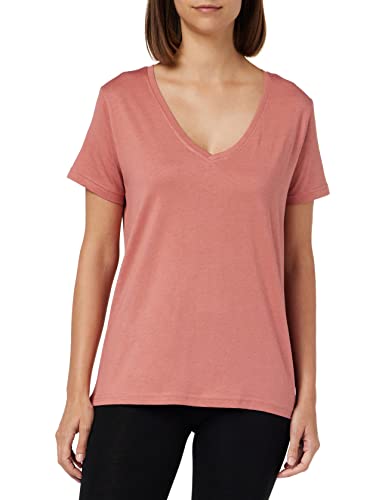 4F Koszulka damska, Koral łososiowy, S