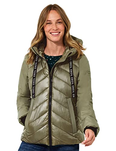 Cecil Damska kurtka pikowana B201699, Natural Khaki, S, naturalny khaki, S