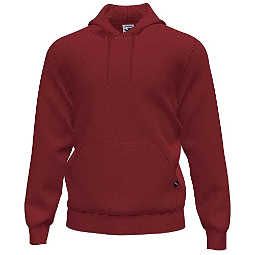 Joma Męska bluza z kapturem Montana sweter z kapturem, burgundowa czerwień, S