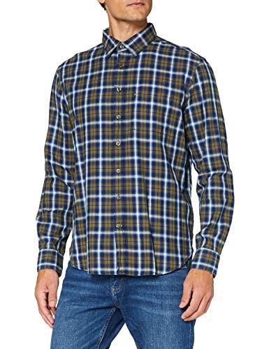 camel active Koszula męska, Military Olive, S
