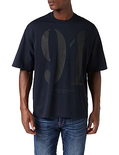 Armani Exchange T-shirt męski, granatowy (Deep Navy), XS