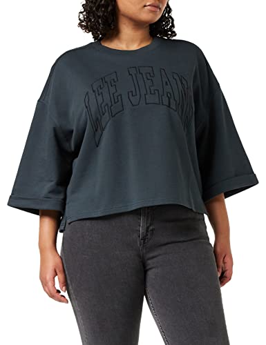 Lee Cropped bluza damska, antracyt, XL