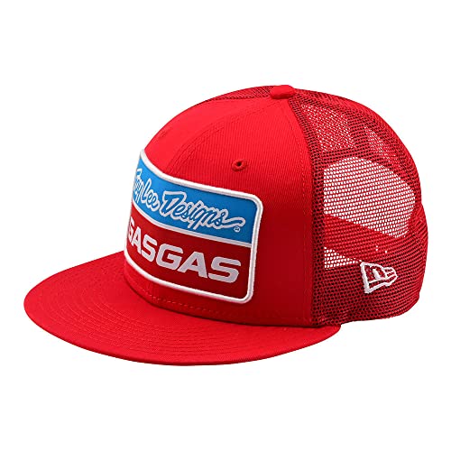 Troy Lee Designs Gioventù TLD Gasgas Team Stocks Snapback Hat Czapka, Rosso, Taglia Unica Mixed, Czerwona, rozmiar uniwersalny