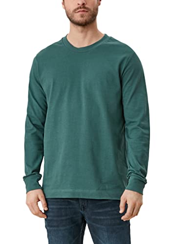 s.Oliver Męski T-Shirt 130.10.202.12.130.2115936 Hunter Green, L