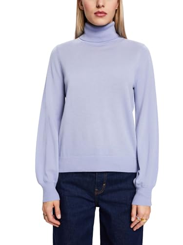 ESPRIT Sweter damski, 445/Light Blue Lavender, XXL