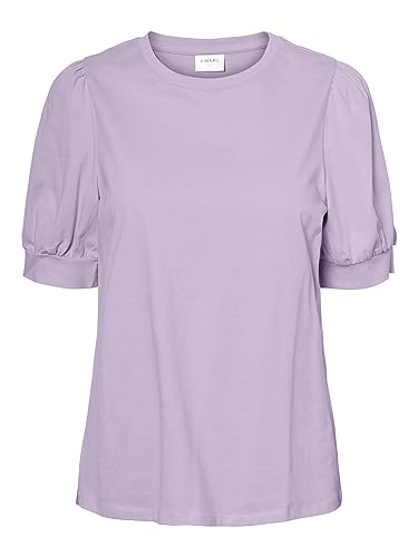 VERO MODA Damska koszulka VMKERRY 2/4 O-Neck Top VMA NOOS Shirt, lawenda, M
