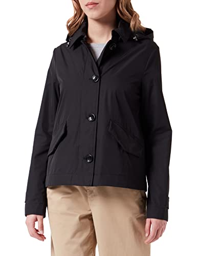 Geox Kurtka damska W ANYWECO Jacket, czarna, 48, czarny, 48
