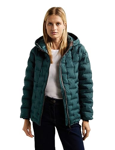 Cecil Damska kurtka pikowana, Night Forest Green, XL