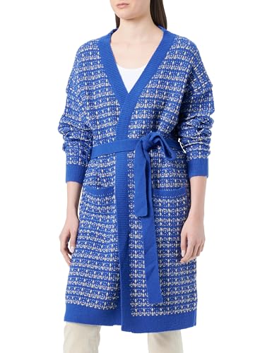 NAEMI Damski kardigan 11025234-NA01, ciemnoniebieski, XS/S, granatowy, XS-S