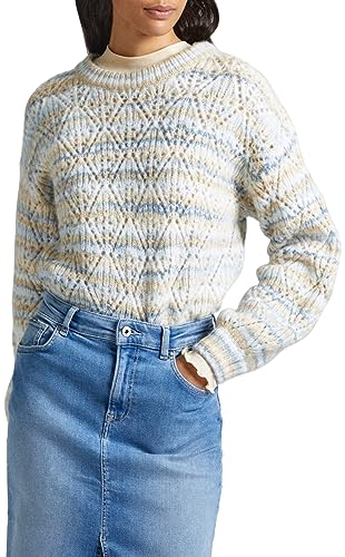 Pepe Jeans Sweter damski Dendra, Wielobarwny (Multi), M