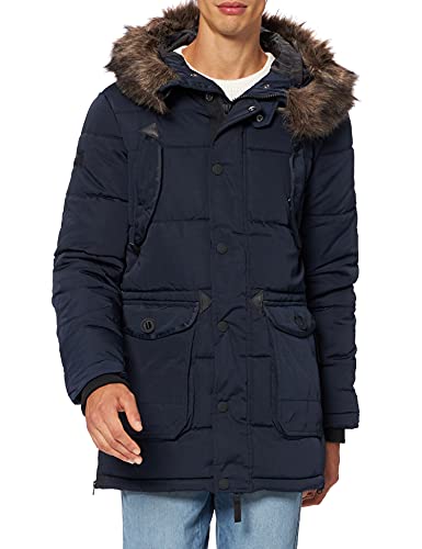 Superdry Parka męska, grantowy, 3XL