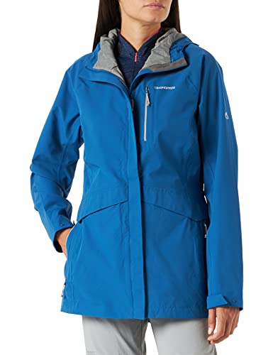 Craghoppers Damska kurtka przeciwdeszczowa Caldbeck, Yale Blue, 38