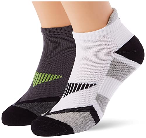 Champion Unisex Seasonal Performance krótkie skarpety sportowe, wielokolorowe (Bianco/Grigio Scuro), 35-38 EU (2-5 UK)