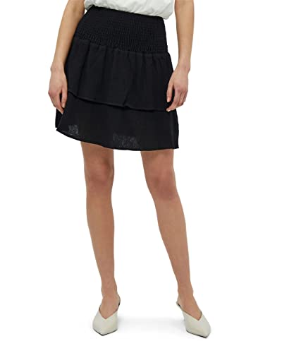 Minus Damska spódnica Mavina Smock, czarna, 10