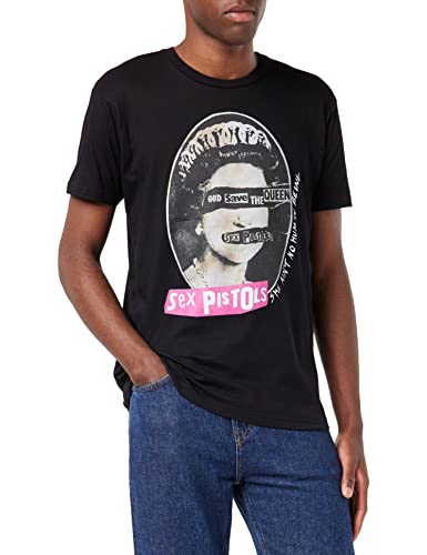 bawełna dywizja koszulka męska, czarny, XS