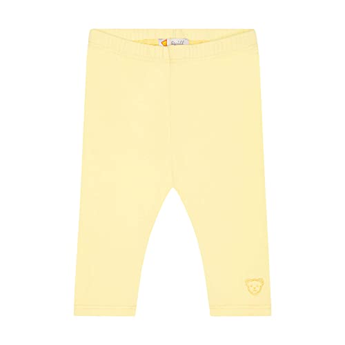 Steiff Dziewczęce legginsy, Yellow PEAR, Slim Fit, Żółty Pear, 74 cm