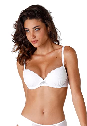 Lovable Celebrity Biustonosz Push-up dla kobiet, Biały (Bianco), (Talla del fabricante: 38 D)