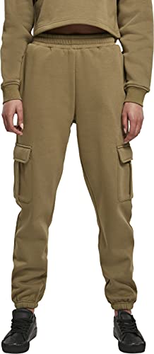 Urban Classics Damskie spodnie dresowe z wysokim stanem cargo, Tiniolive, 4XL