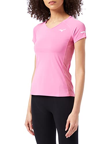 Koszulka damska Mizuno Sun Protect, Dzika orchid, L
